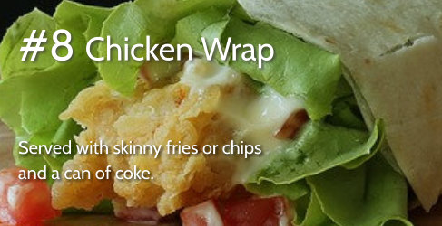 #8 Chicken Wrap